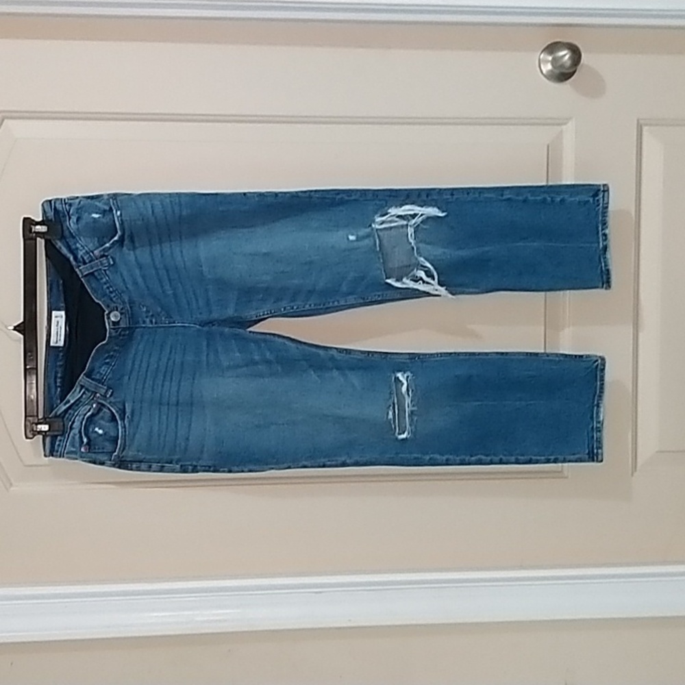 Abercrombie & Fitch Maternity Jeans sz 29/8 The Ankle Straight